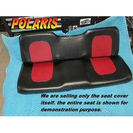 New Replacement seat cover fits Polaris Ranger 900 Diesel Crew 2011-14 New seat cover UTV Red 998A