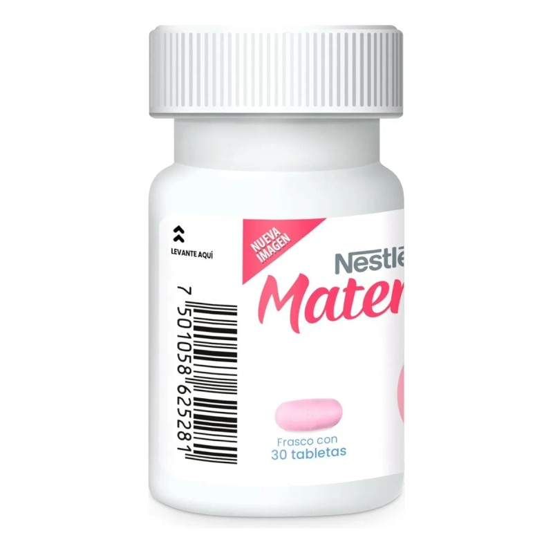 Tabletas Materna Vitaminas Minerales Tableta Sabor