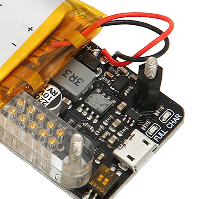 V1.2 UPS Power HAT Board 1000mAh Battery 400mA Charging Current