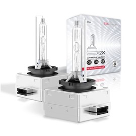 Sinoparcel D1S HID Bulb,6000K 35W, Replacement High Low Beam Headlights Xenon Bulb - Pack of 2