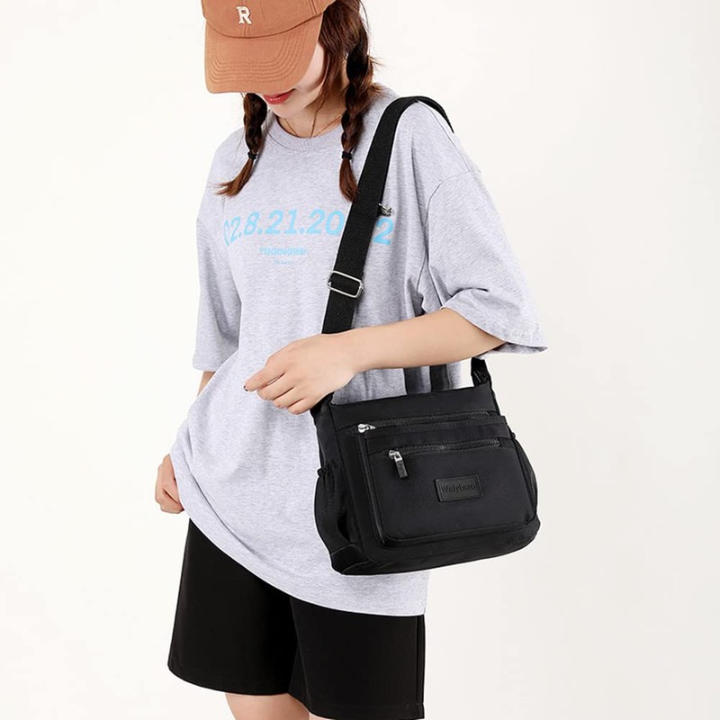 Wafybsre Handbags for Ladies Multi Pocket Purses for Women Messenger