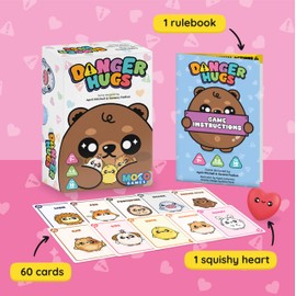Sabobatage Danger Hugs Card Game | Easy Family-Friendly Party Game | Card Games for Adults, Teens & Kids | 3-8 Players