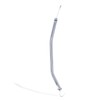22in Transmission Oil Dipstick Silver Chrome Stainless Steel Tube for
