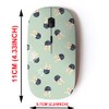2.4G Wireless Mouse with Cute Pattern Design for All Laptops
