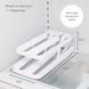 YouCopia RollDown® Egg Dispenser, Rolling Eggs Dispenser and Organizer for