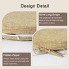 OVOV Chair Cushions for Dining Chairs Set of 4 Beige