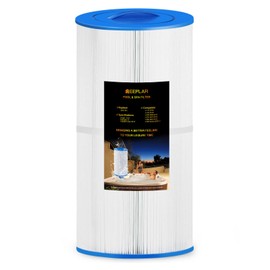 REEPLAR RPF2540 Hot Tub Filter Replace Jacuzzi 2540-381 Compatible with J-200 Series (2007+) J-115 J-125 (2016+), 95 sq ft Pool & Spa Filter Cartridge with Closed Handle