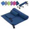 Sinand Microfibre towel 2 Pack |160x80cm+80x40cm| Ultra Lightweight Gym Towel,