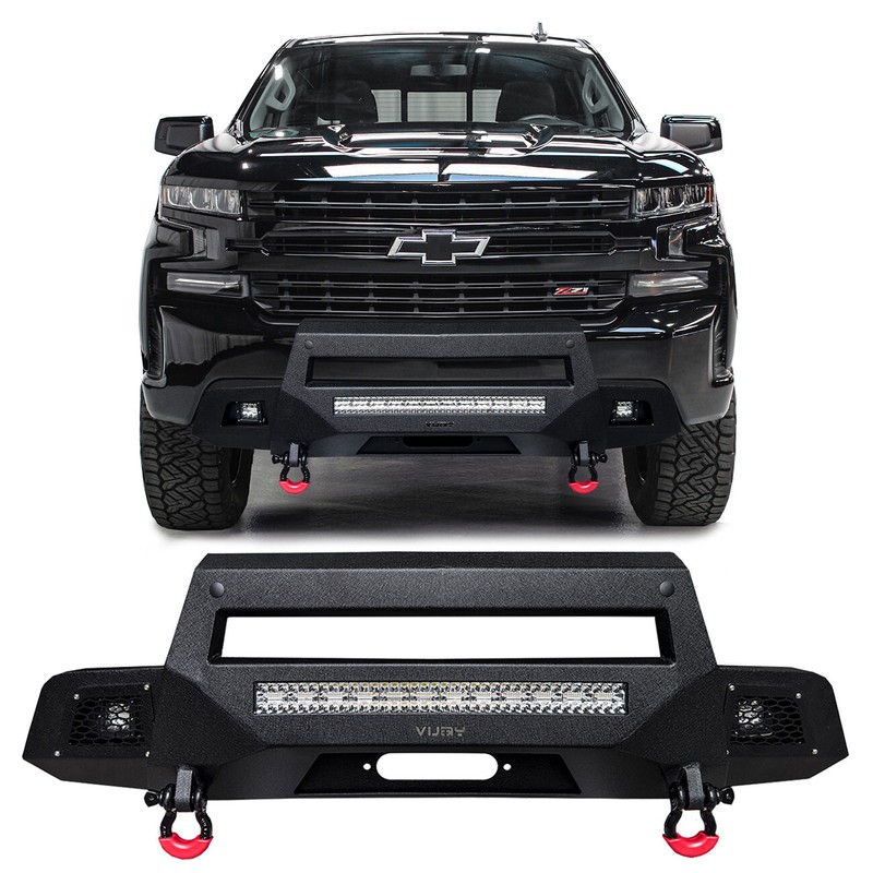 estriberas de 6" para Silverado/Sierra 2019-2026 doble cabina barras Nerf