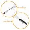 Baluue Soft Bristle Double-end Makeup Brush Eyebrow Styling Tool Lash