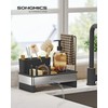 SONGMICS Kitchen Sink Caddy Tidy, Sink Organiser with Sponge Holder,