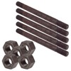 APUK 5x Cylinder Head Stud & Nut 7/16 UNF UNC