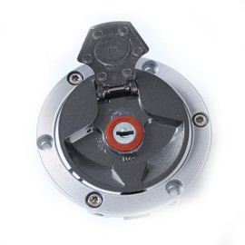 AitDafred Fuel Gas Cap Tank Cover with Keys for Kawasaki 2008-2014 EX250 Ninja 250, 2013-2017 EX300 Ninja 300, 2013-2016 ER250 300 Z250 Z300, Z250SL for Kawasaki Gas Cap