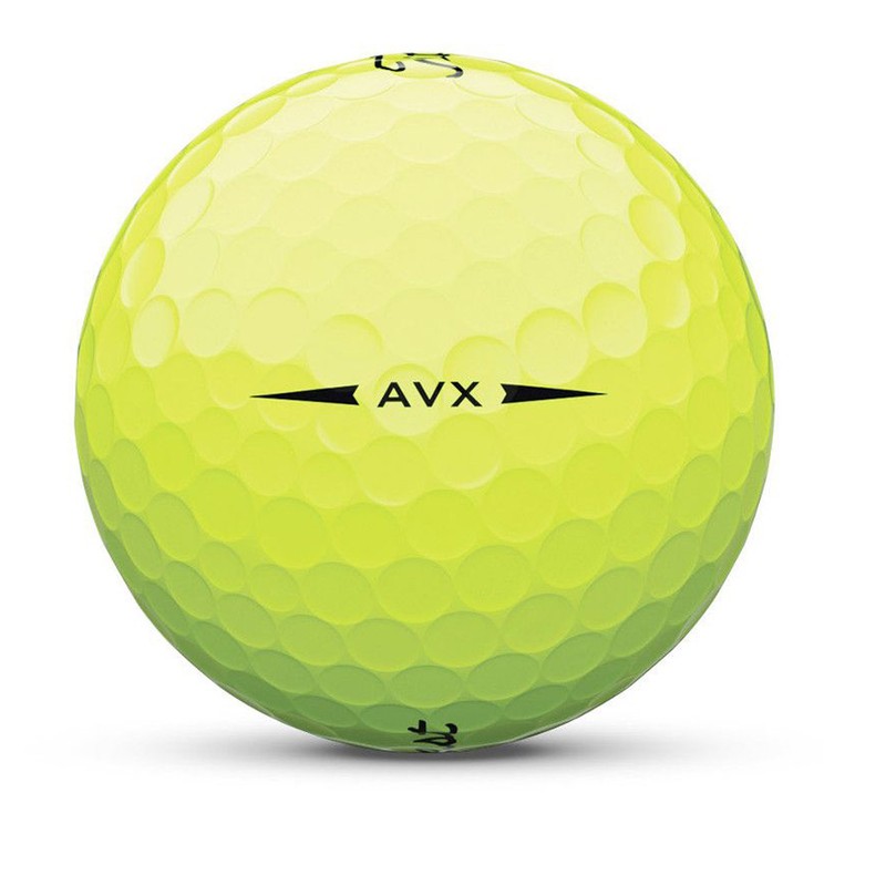TITLEIST AVX Golf Ball, Men, Yellow, One Size