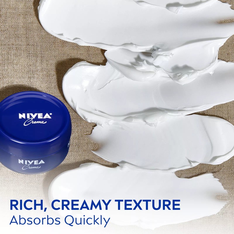 NIVEA Creme Body, Face and Hand Moisturizing Cream, 6.8 Oz