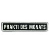 Polizeimemesshop Name Badges 2.0 Prakti des Monats Textile Patch with
