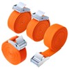 URAQT Tie Down Straps, 4 Pack Heavy Duty Tensioning Belts,