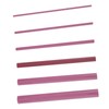Set of 6 Sharpening Stone 3000 Micron Gritz Ruby Polishing