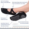 Ozaiic Pilates Socks for Women Non Slip Grip, Yoga Socks