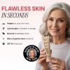 Jji Luxe Foundation 30ml, Maquillaje Ligero, Huevos Con