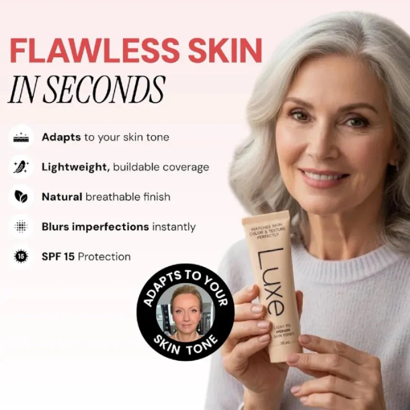 Jji Luxe Foundation 30ml, Maquillaje Ligero, Huevos Con