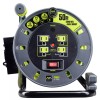 Masterplug Extension Cord Reel (50 ft.) with Wall Mount