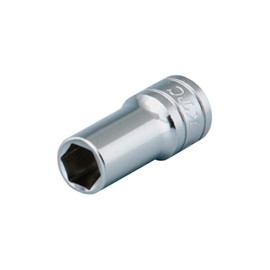 KYOTO TOOL (KTC) B3M-18-S Semi-Deep Socket, 3/8 inch (9.5 mm)