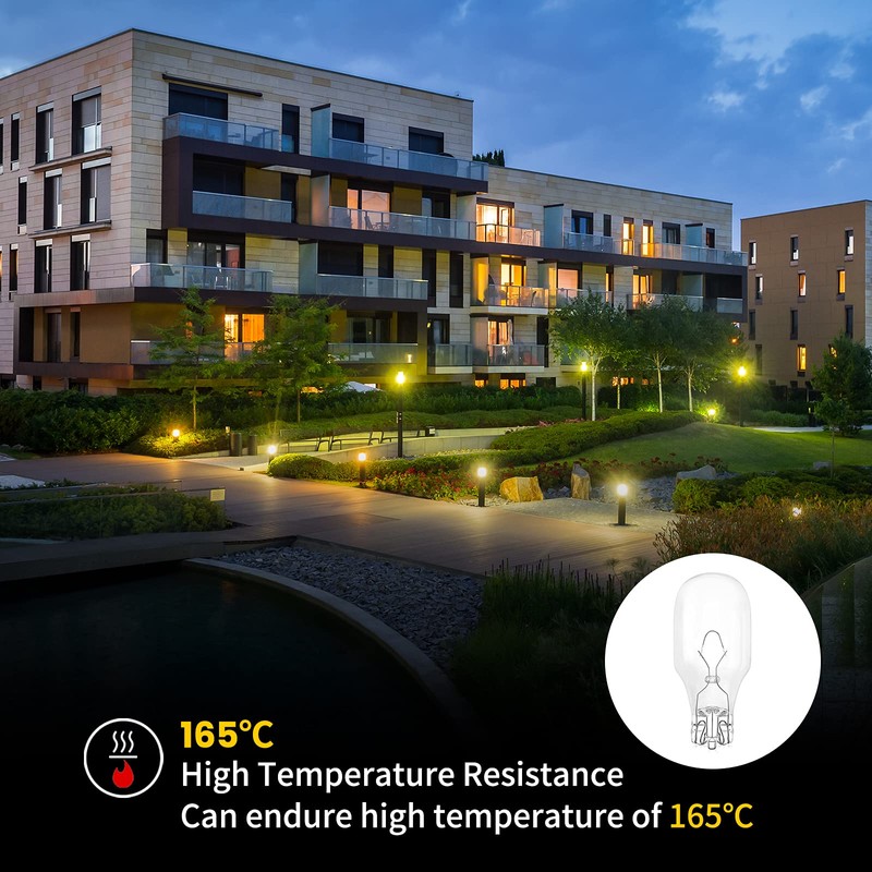 Lustaled T5 Wedge Base Landscape Light Bulb 12V 11W Low
