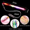 24 Piezas Varita Luz Led Baston Luminoso Collar 21cm