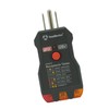Southwire GFCI Receptacle Tester - Push-Button Outlet Tester for Fast