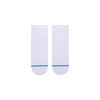 Stance Lowrider Quarter Socks (Small, White)