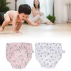 2 Pcs Toddler Training Pant Cotton Strong Absorbent Washable Reusable