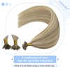 YoungSee Nano ring Extensions Real Hair Blonde 60 cm Remy