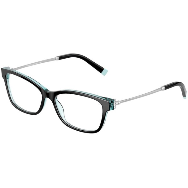 Eyeglasses Tiffany TF 2204 F 8285 Black On Crystal Blue