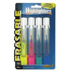 Dri-Mark Erasable Highlighters HILIGHTER,ERASABLE,AST (Pack of20)