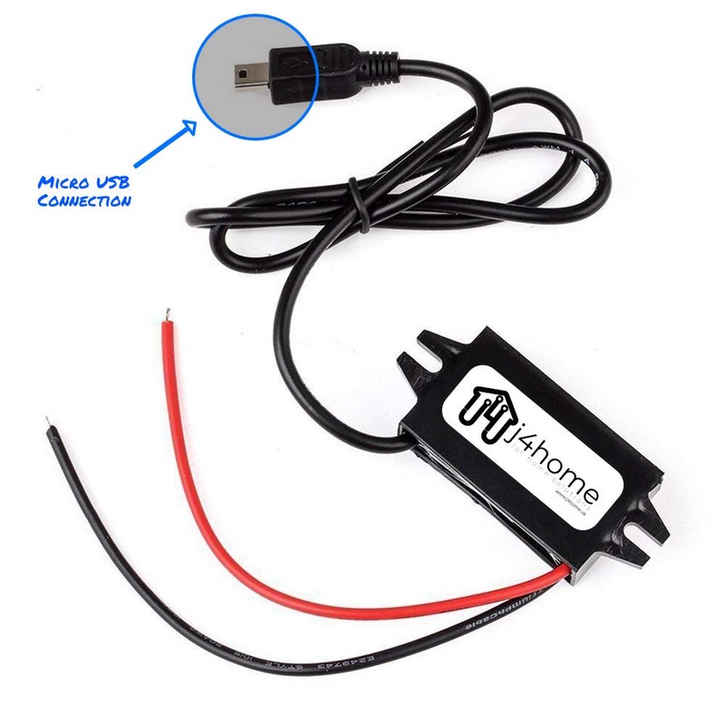 j4home DC-DC Ring Alarm Keypad Converter Step Down Module 12V