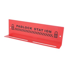 Rosvola Lockout Tagout Station, Steel Lockout Tagout Locks Station, Multifunctional Use for Industrial and Management Settings, Red
