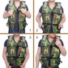 Camouflage Adult Boating Swimming Life Jacket Buoyancy Aid Polyester Floating