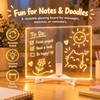 LED Acrylic Message Board for Drawing & Notes – 15