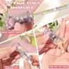 Kopinma 4 Pcs Cute Cat Pencil Sharpener and Cat Shaped