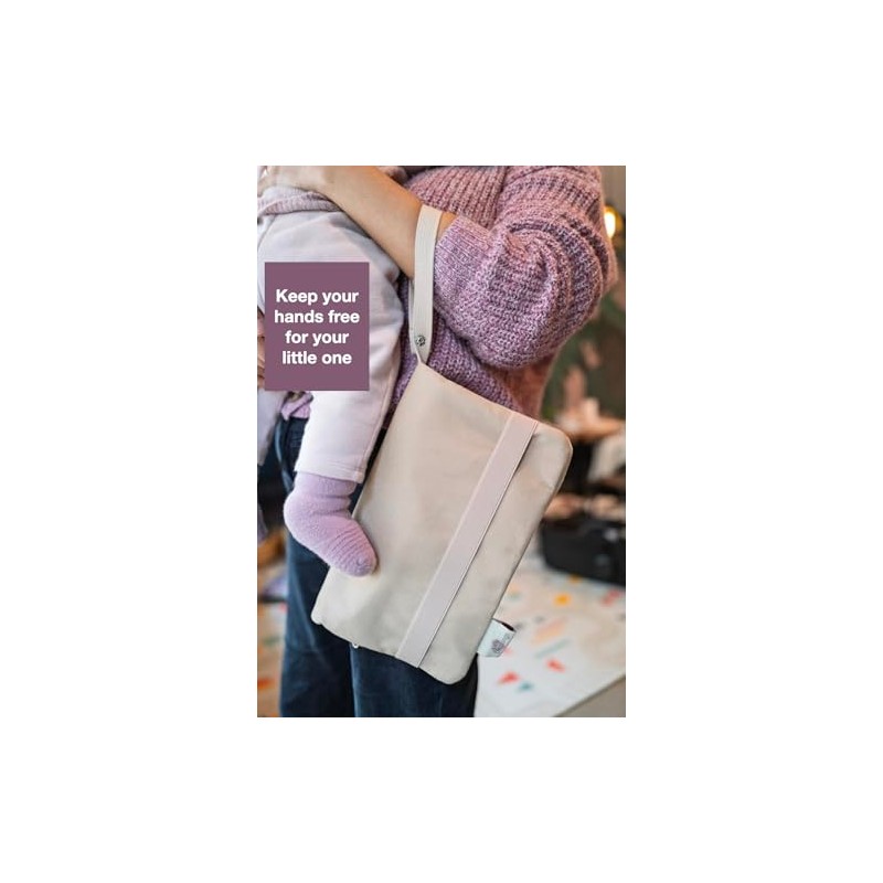 Tiny Blessings Nappy Bag with Changing Mat for Travel, Extra