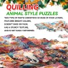 LYL. Ling 3D Quilling Animal Advent Calendar, 1008 Pieces, 24-Day