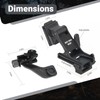 E.T Dragon New Plastic PVS14 J-Arm Night Vision Mount Supports