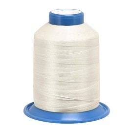 uxcell Bonded Polyester Sewing Thread Extra Strong 1968 Yards 150D/0.25mm Upholstery Thread for Manual and Machine Sews (Linen)