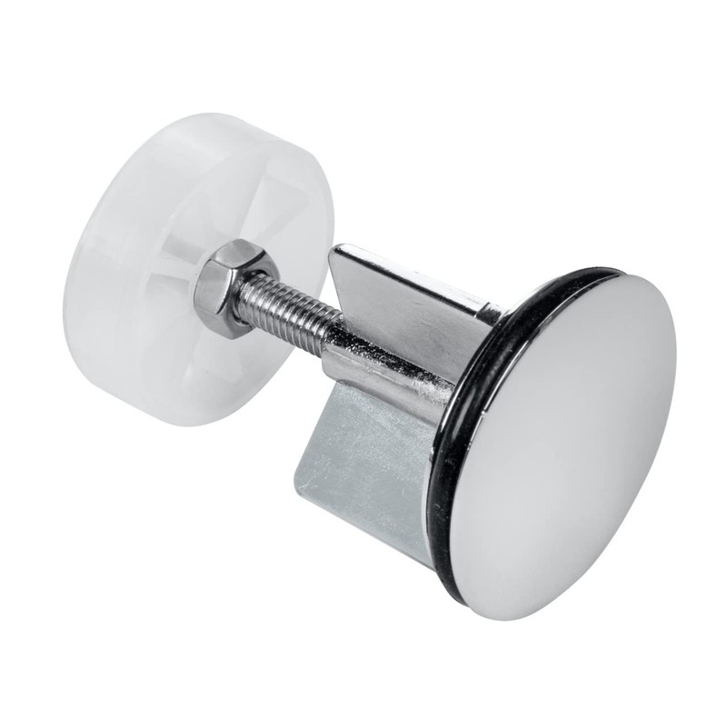 WENKO Pop-up Plug Ø 38,5 mm, Silver, 4 x 4