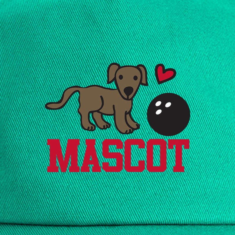 CafePress Mascot Unique Adjustable Baseball Hat Green