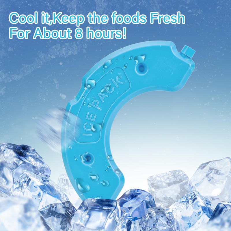 Ownpets Replacement Ice Pack for 6 meals Automatic Pet Feeder(1