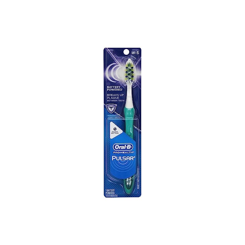 Oral-B Pro-Health Pulsar Battery Powered Toothbrush, Soft, Colors May Vary,