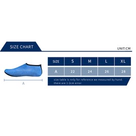 LayaTone 2mm Neoprene Socks Wetsuit Socks for Men Women, Water Socks Diving Socks Fin Socks Snorkel Socks