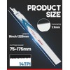 EZARC 25 Pack Bi-Metal Cobalt Reciprocating Saw Blades for Heavy